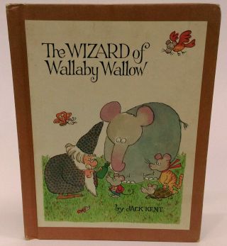 Vtg.  1971 Jack Kent Wizard Of Wallaby Wallow Weekly Reader Hardcover Kid 