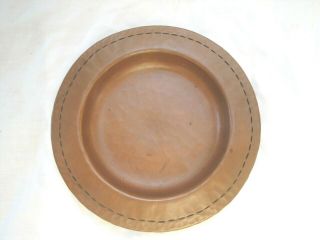 Roycroft Copper Arts & Crafts Bowl / Plate