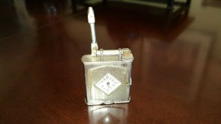 Vintage Art Deco Lift Arm Cigarette Lighter With Watch By Chic Not