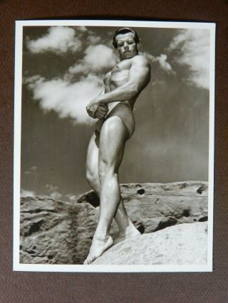 Bodybuilding,  Vintage Physique,  Posing Strap Era,  Keith Lewin,  Mr.  Colorado 1951