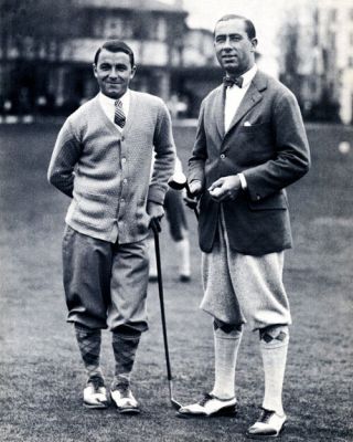 1924 Golfers Walter Hagen & Gene Sarazen Glossy 8x10 Golf Photo Print Portrait