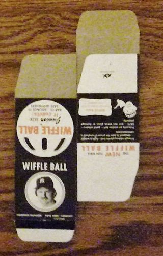 Vintage Thurman Munson,  Yankee Catcher,  Junior Size Wiffle Ball Box -