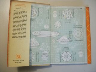 Hungarian Cookery Book by Karoly Gundel HCDJ Vintage Pannonia Press 1956 2nd Ed. 3