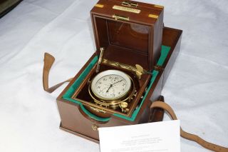 Hamilton Model 21 Double Box Marine Chronometer