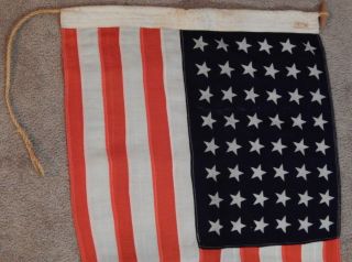 Vintage 48 Star Flag United States 26 