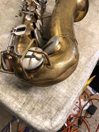 Older / Vintage Selmer Bundy Alto Saxophone Body ONLY For Parts/Repair 3