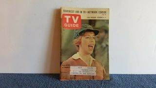 1963 Tv Guide Carol Burnett As Calamity June Great Ads