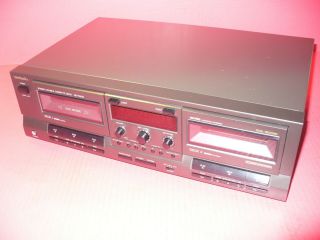 Vintage Technics Rs - Tr515 Dual Cassette Deck Stereo Auto Reverse Dolby Recorder