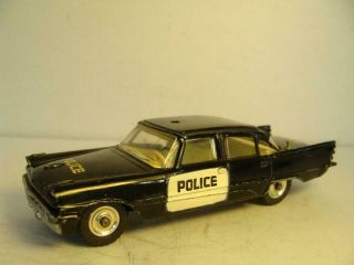 Vintage Dinky 258 Usa Police Car Desoto Fire Flite Uk / England Toy
