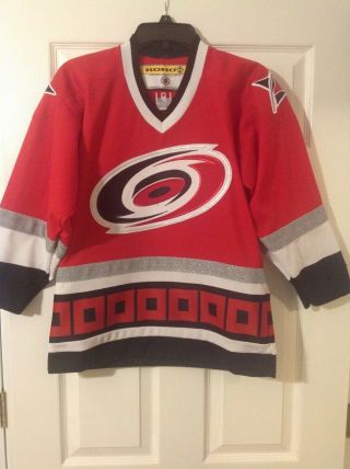 Carolina Hurricanes Official Jersey,  Size Youth L/xl