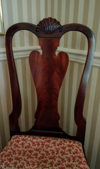 Set Of 8 Kittinger Mahogany Chippendale Dining Chairs Furniture Local Only