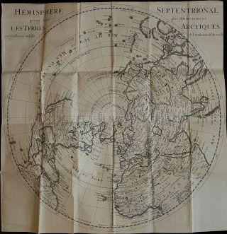 1715 Northern Hemisphere Hemisphere Septentrional By De L 
