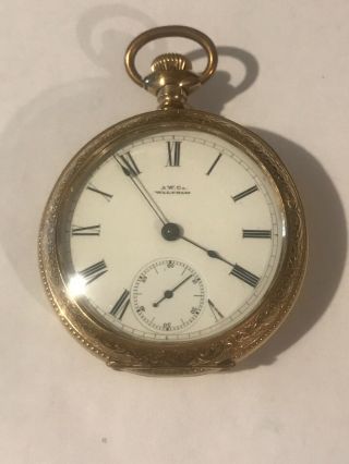 1883 Waltham 18s 11j William Ellery Adjusted Pocket Watch Serviced E309