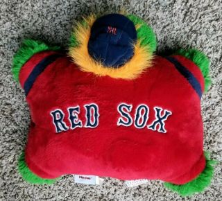 Boston Red Sox Wally The Green Monster Mascot 18 " Pillow Pet - Plush.  Nice&clean