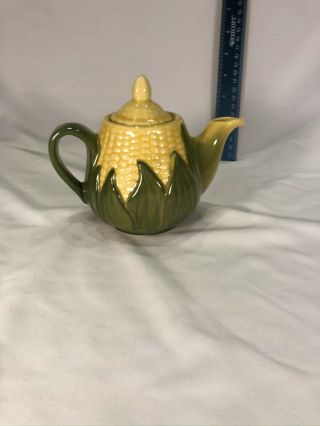 Vintage Shawnee Pottery Usa Corn King 65 - 10 Oz Teapot
