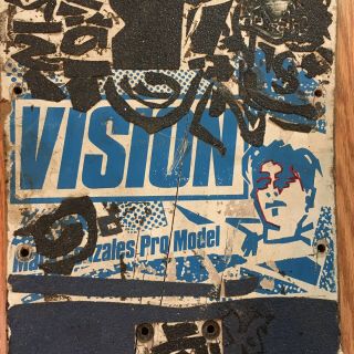 Mark Gonzales Vintage 1985 Vision Gonz Skateboard Deck 3