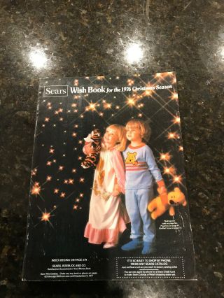 Vtg Sears Wish Book For The 1976 Christmas Season Batman,  Arcade,  Winnie The Pooh