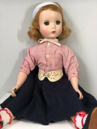 Vintage 1950’s Madame Alexander 20” Doll Maggie Walker Outfit