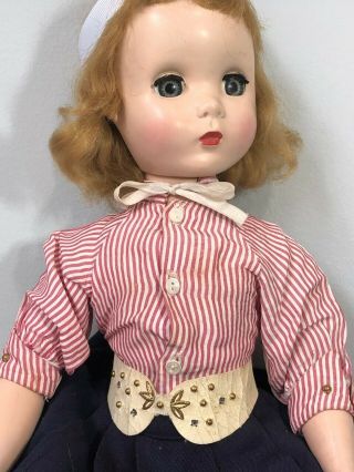 Vintage 1950’s Madame Alexander 20” Doll Maggie Walker outfit 2