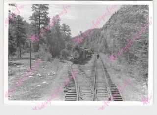 Vintage 5 " X7 " Photo Train Railroad D & Rgw Rgs 20