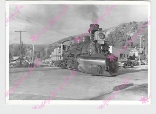 Vintage 5 " X7 " Photo Train Railroad D & Rgw 473 Durango Silverton