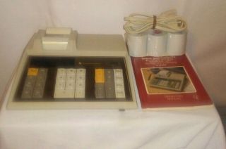 Vtg Texas Instruments Model Ti - 5040 Electronic Calculator Adding Machine