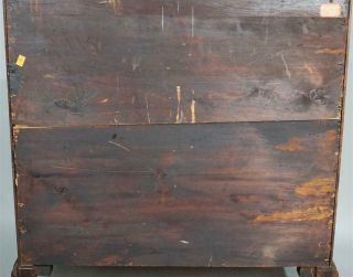 Important Antique 18th Century c1780 Salem Mass Chippendale Oxbow Slant Lid Desk 3