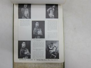 1950 ' s Charles Atlas Health Strength & Physique Lessons 1 - 12 3