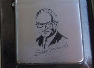 1964 Barry Goldwater Presidential Campaign Zippo Lighter Political