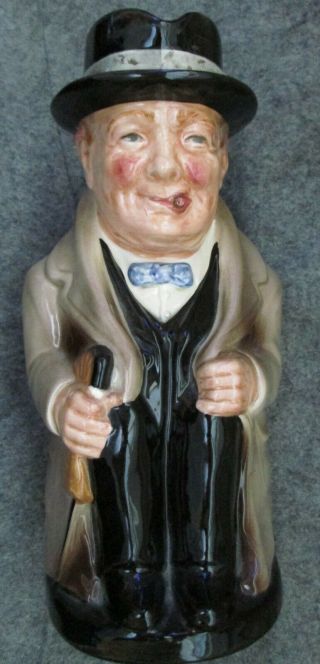 Vintage Royal Doulton Winston Churchill Toby Jug 9 "