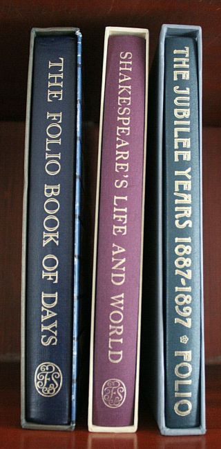 Three Superbly Illustrated Folio Society Books