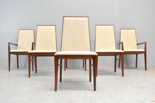 Mid Century Dining Chairs By Milo Baughman For Dillingham - Set Of Six
