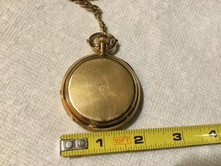 18k Solid Gold Elgin Pocket Watch Heavy 128 Grams