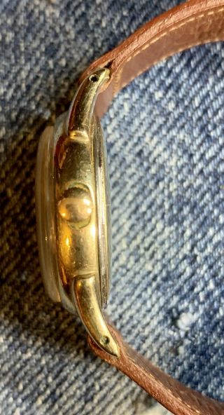 Vintage 10k Gold Filled Elgin Self - Winding Shockmaster 17 Jewel 3