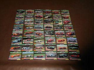 51 Different (107 Total) Vintage / Historic Race Cars - 1991 Gabbard Publications