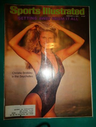 Sports Illustrated February 5,  1979 Christie Brinkley Swimsuit Issue
