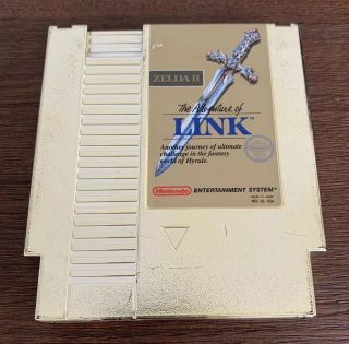 Vintage Nintendo Nes Zelda Ii The Adventure Of Link 1987 Zelda 2