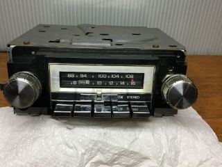 Vintage Delco Gm Am Fm Stereo Car Radio 1970’s? Part 16009960 Oem