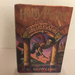 Vintage Harry Potter And The Sorcerers Stone First American Edition 1998