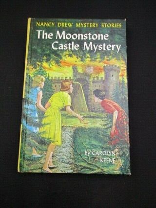 Vintage Nancy Drew Mystery Stories - The Moonstone Castle Mystery - 1963