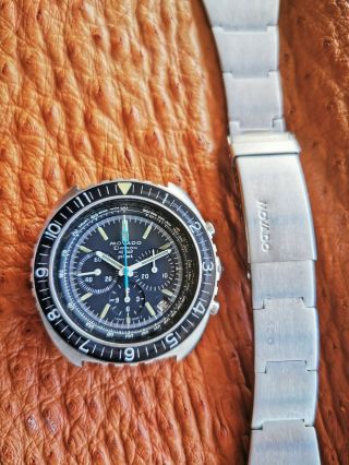 Movado Zenith Chronograph Datron Pilot Hs 360 Diver Sub Sea Vintage Swiss