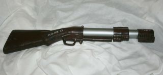 Vintage Ack Ack Inc.  Pump Action Marshmallow Shooter Toy Gun