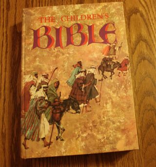 The Children’s Bible Old & Testament Golden Press 1965 Vintage Illustrated