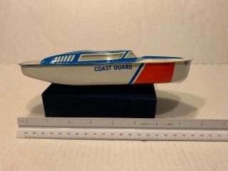 Vintage Ohio Art Tin Litho Coast Guard Boat