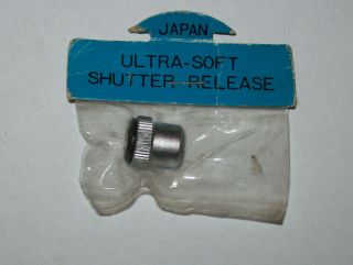 Vintage Ultra Soft Shutter Release For Nikon Film Cameras Made In Japan