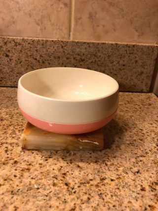 Vintage Mid Century Modern Mcm Vacron Pink Plastic Bowls