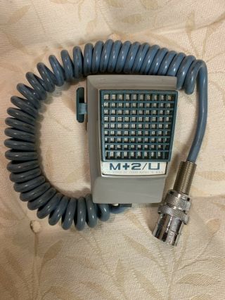 Vintage Turner M,  2/u Cb Ham Radio Microphone Handheld Amplified Mic