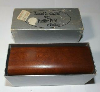 Vintage Fidelitone Record Cleaner No Fluid Exc.  Con