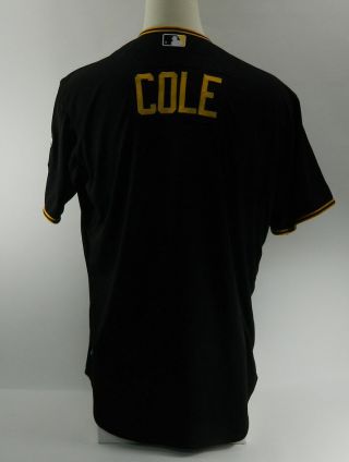 2012 Pittsburgh Pirates Gerrit Cole Game Issued Alternate Jersey 798