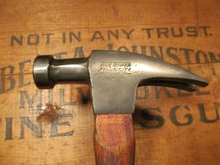 Vintage True Temper Falls City No 116R Claw Rip Hammer old antique tool 3